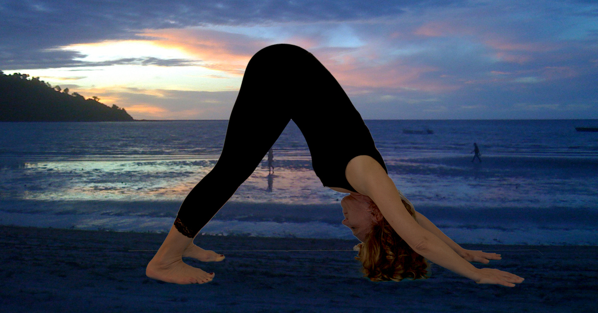 Kriya in Parvatasana